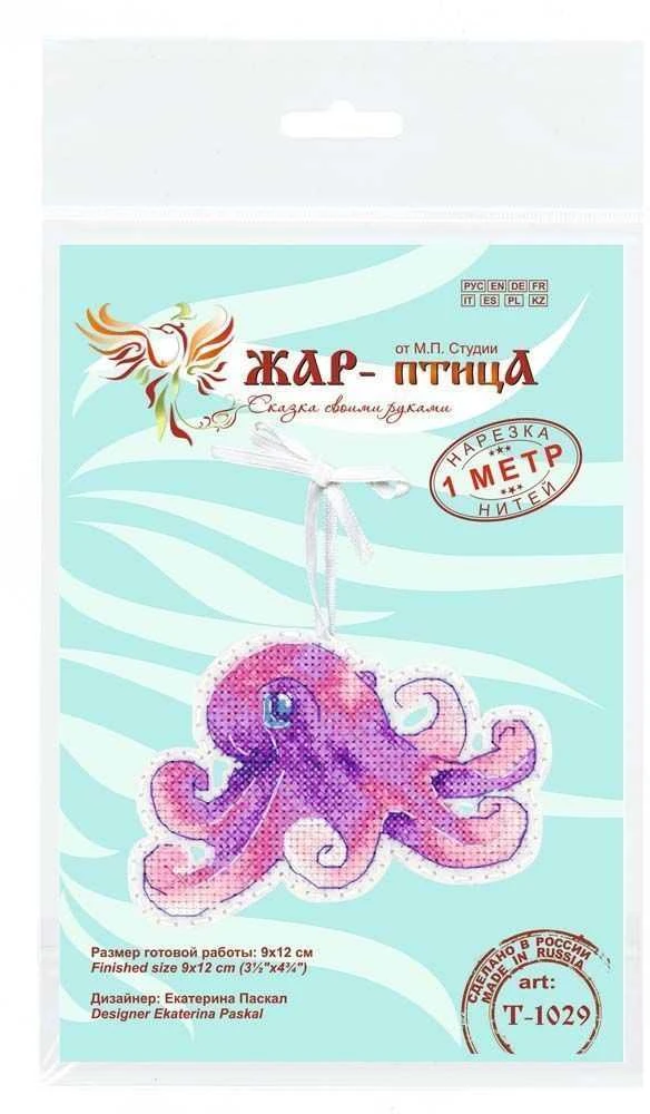 MP Studia Beldizart Kryželiu siuvinėjimo rinkinys "Mažas aštuonkojis" ST-1029