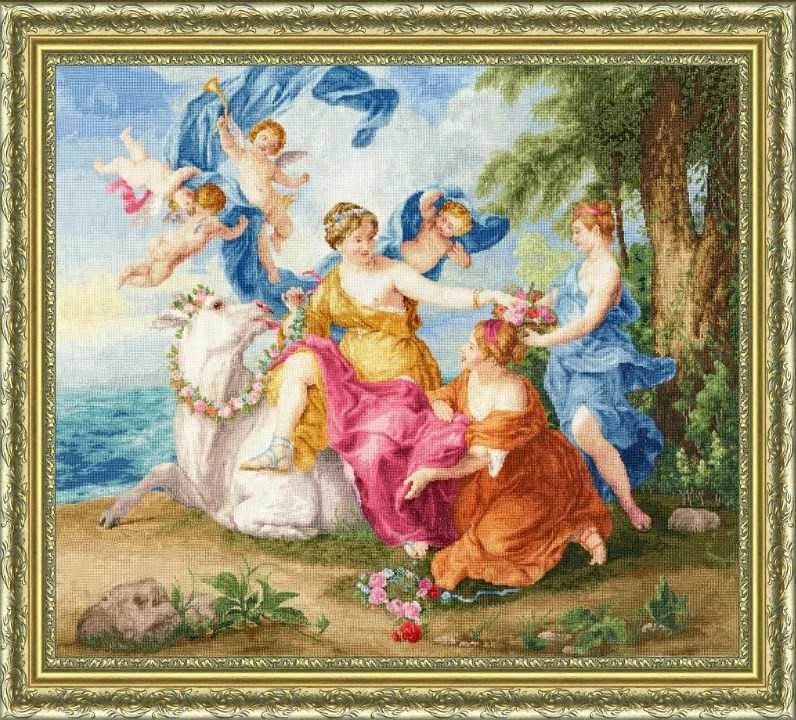 Beldizart Apsiuvinėti kryžiuku rinkinys "Pagrobimas" 63x57 cm S/MK093