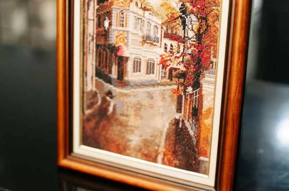 Beldizart Kryželiu siuvinėjamas rinkinys "Vakarų gatvė" 40.8×14.8 cm S/GM050