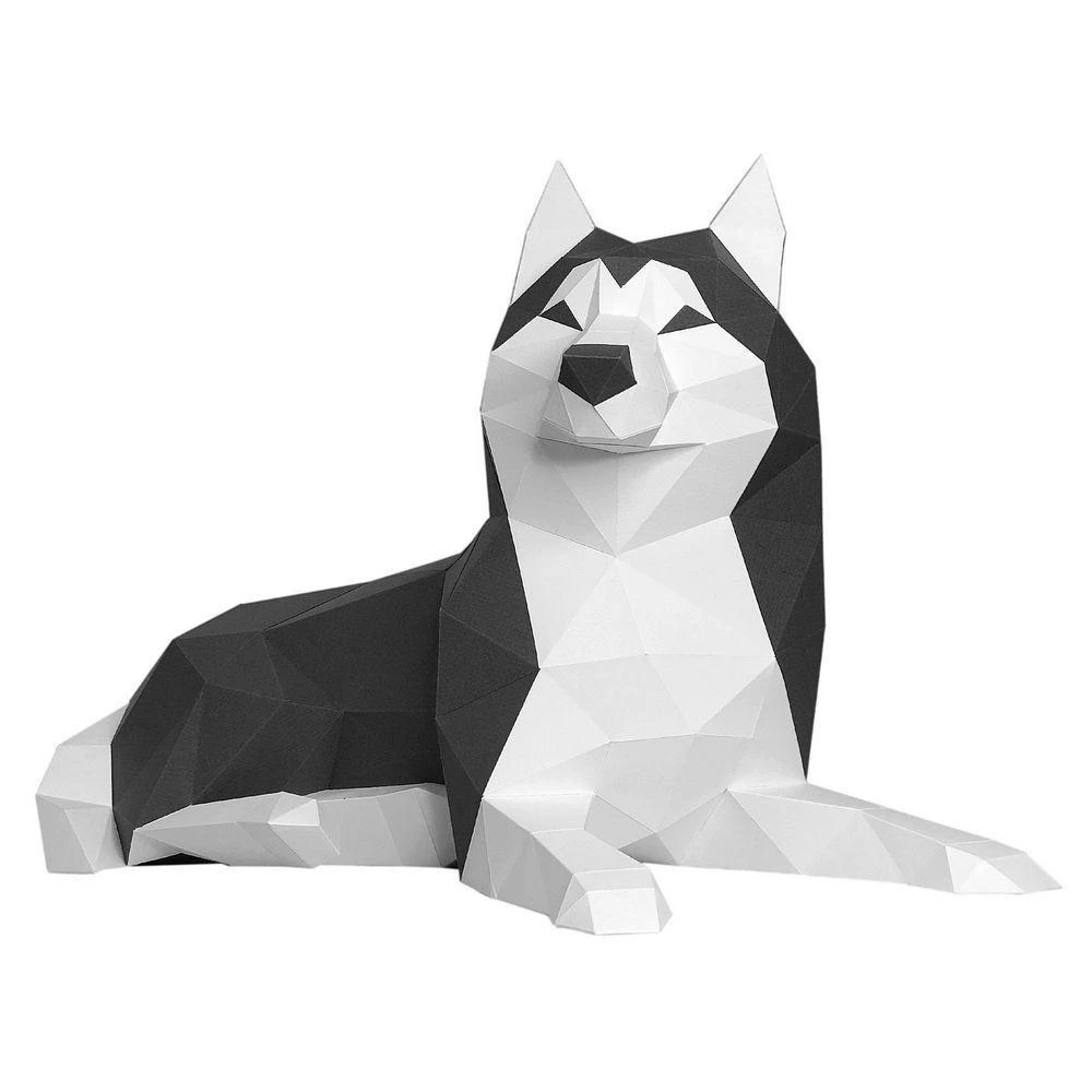 Beldizart WIZARDI 3D popieriaus modeliai Husky PP-2HAS-3GWB