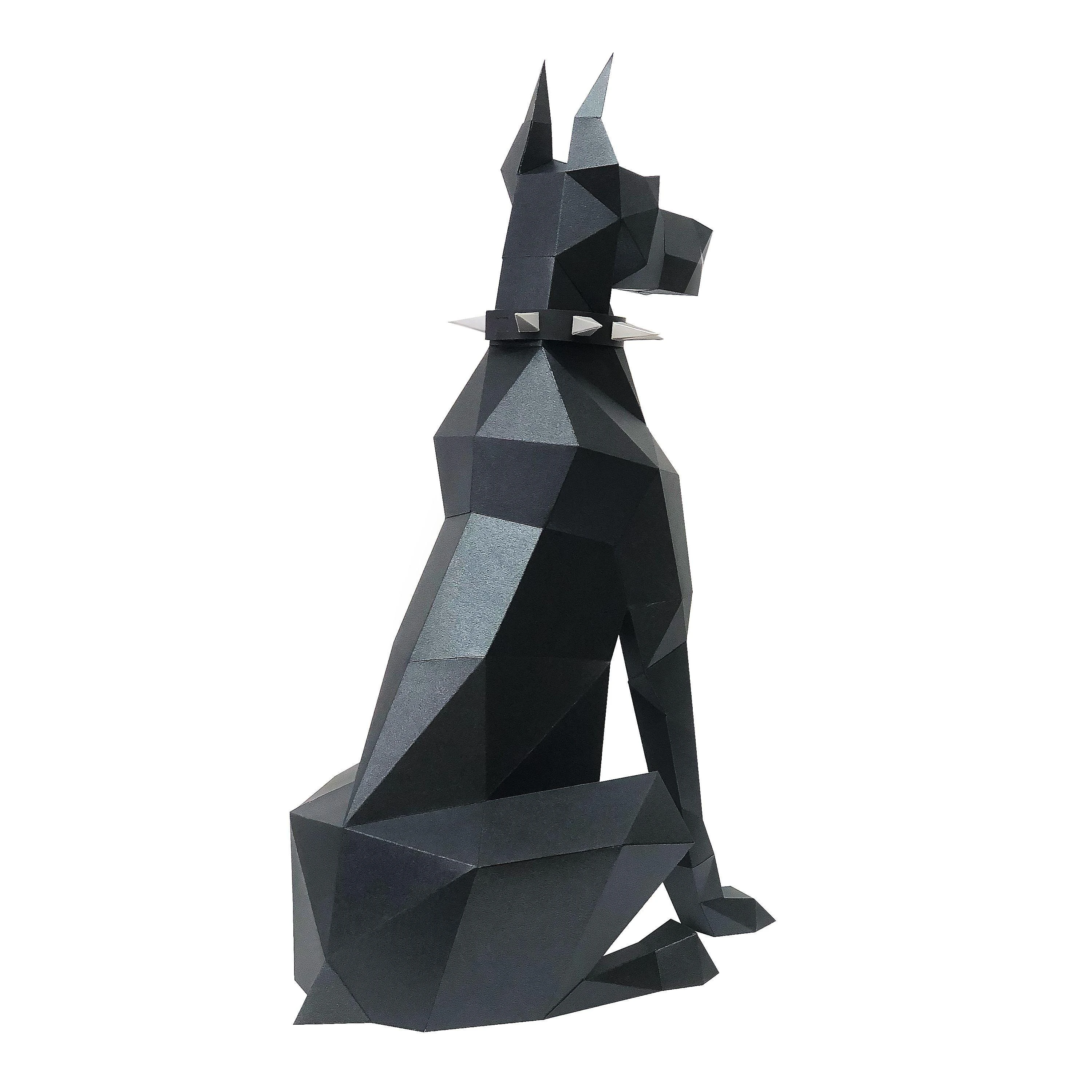 Beldizart Wizardi 3D modelis iš popieriaus PP-2DBR-BLA