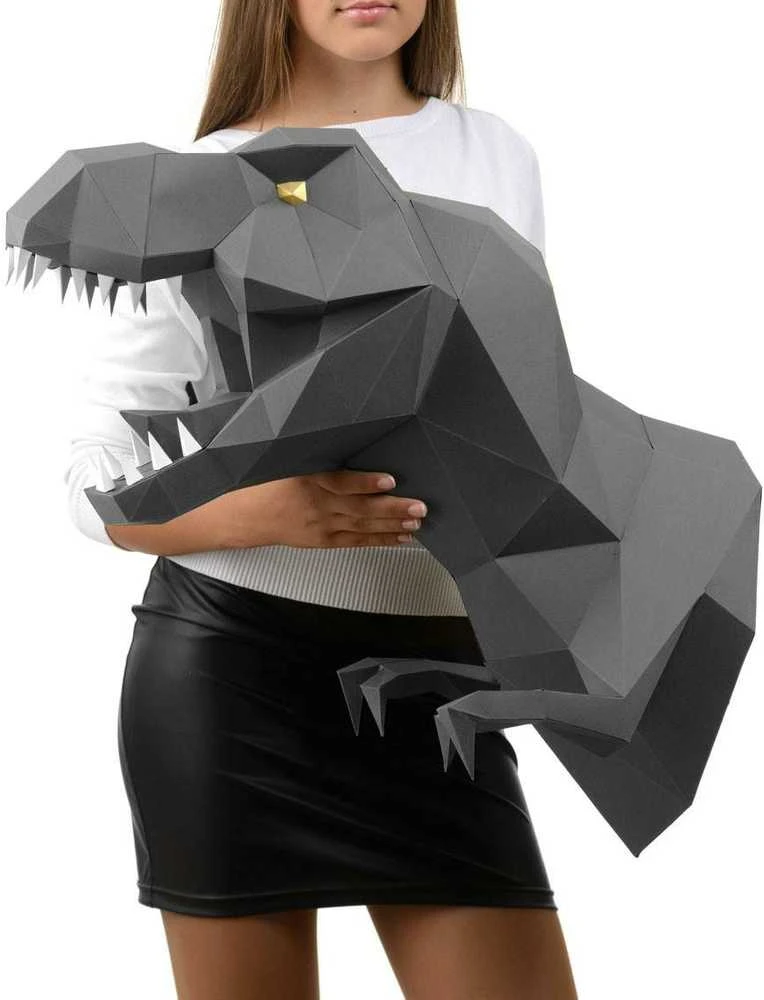 Beldizart Wizardi 3D popieriaus modeliavimo rinkinys Dinosaur PP-1DIZ-Žaidimas