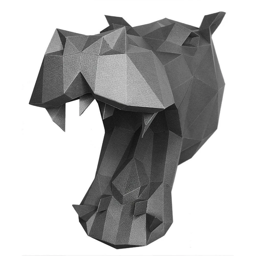 Beldizart WIZARDI 3D popieriaus modeliai Hippo PP-1BEG-Žaidimas