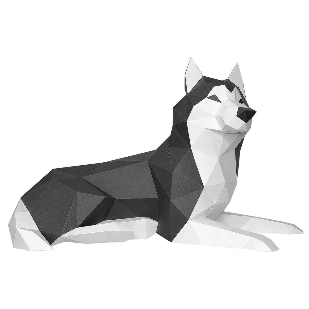 Beldizart WIZARDI 3D popieriaus modeliai Husky PP-2HAS-3GWB