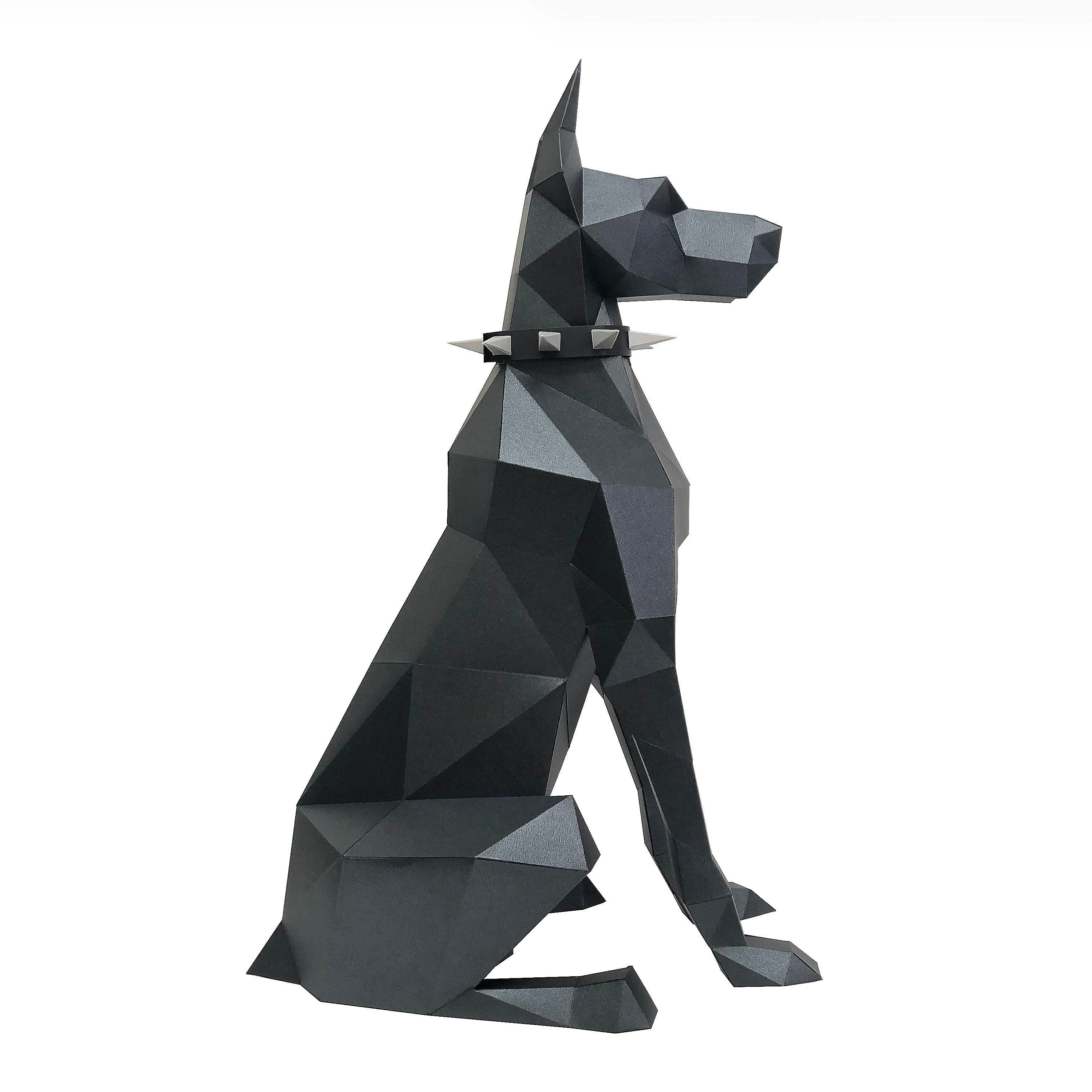 Beldizart Wizardi 3D modelis iš popieriaus PP-2DBR-BLA
