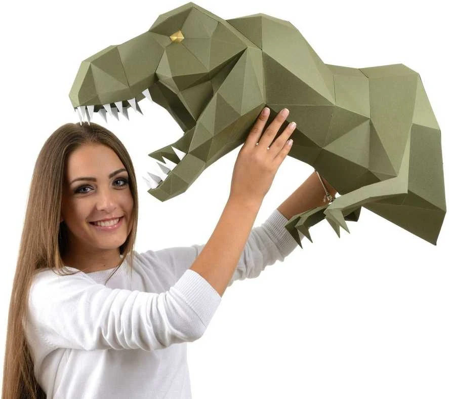 Beldizart Wizardi 3D popieriaus modeliavimo rinkinys Dinozaūras PP-1DIZ-WAS