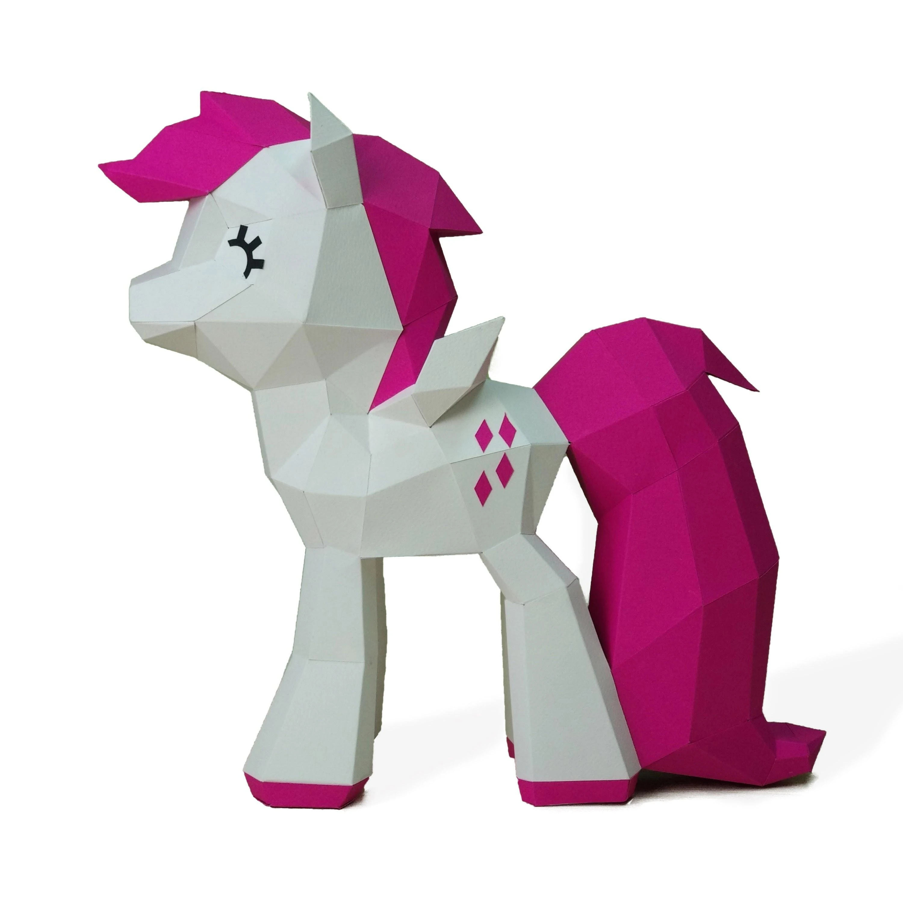 Beldizart Wizardi 3D Popieriaus gaminimo rinkinys Mielas ponis PP-2MIP-CRI