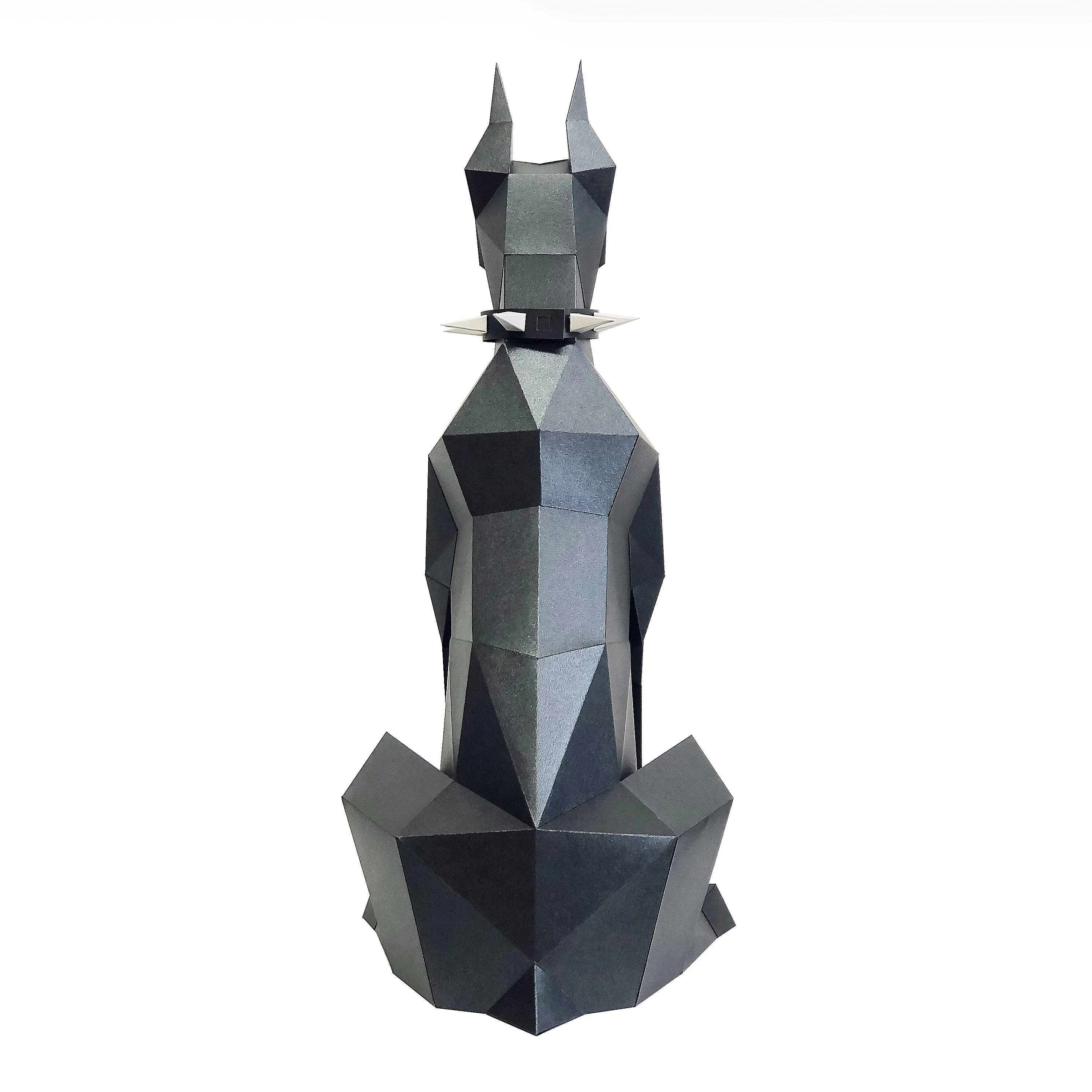 Beldizart Wizardi 3D modelis iš popieriaus PP-2DBR-BLA