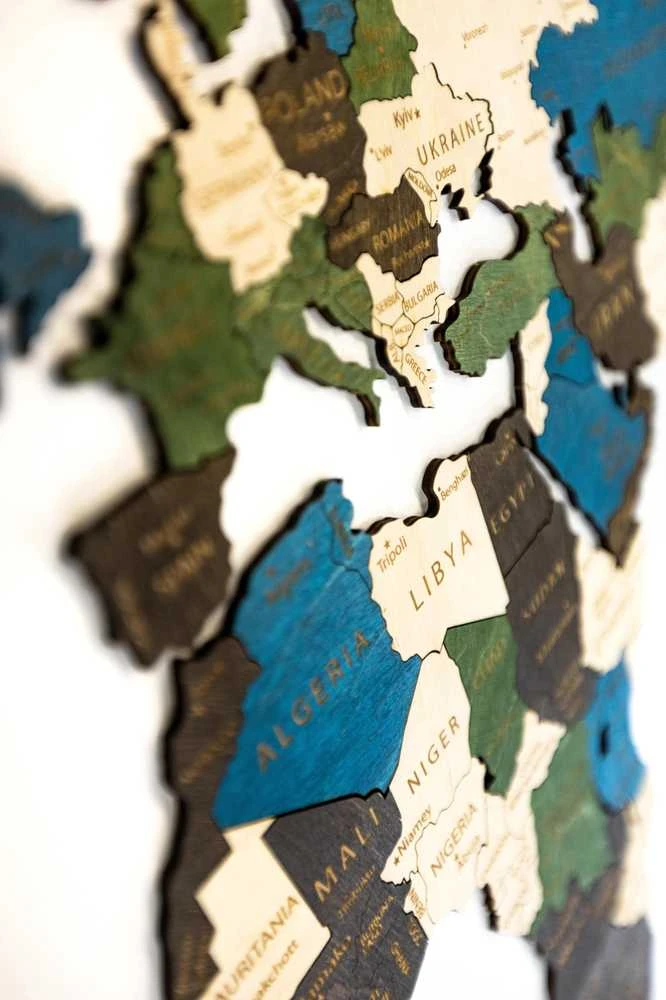 Beldizart (S) Wizardi medinis žemėlapis vieno lygio spalvotas XL WM-3188