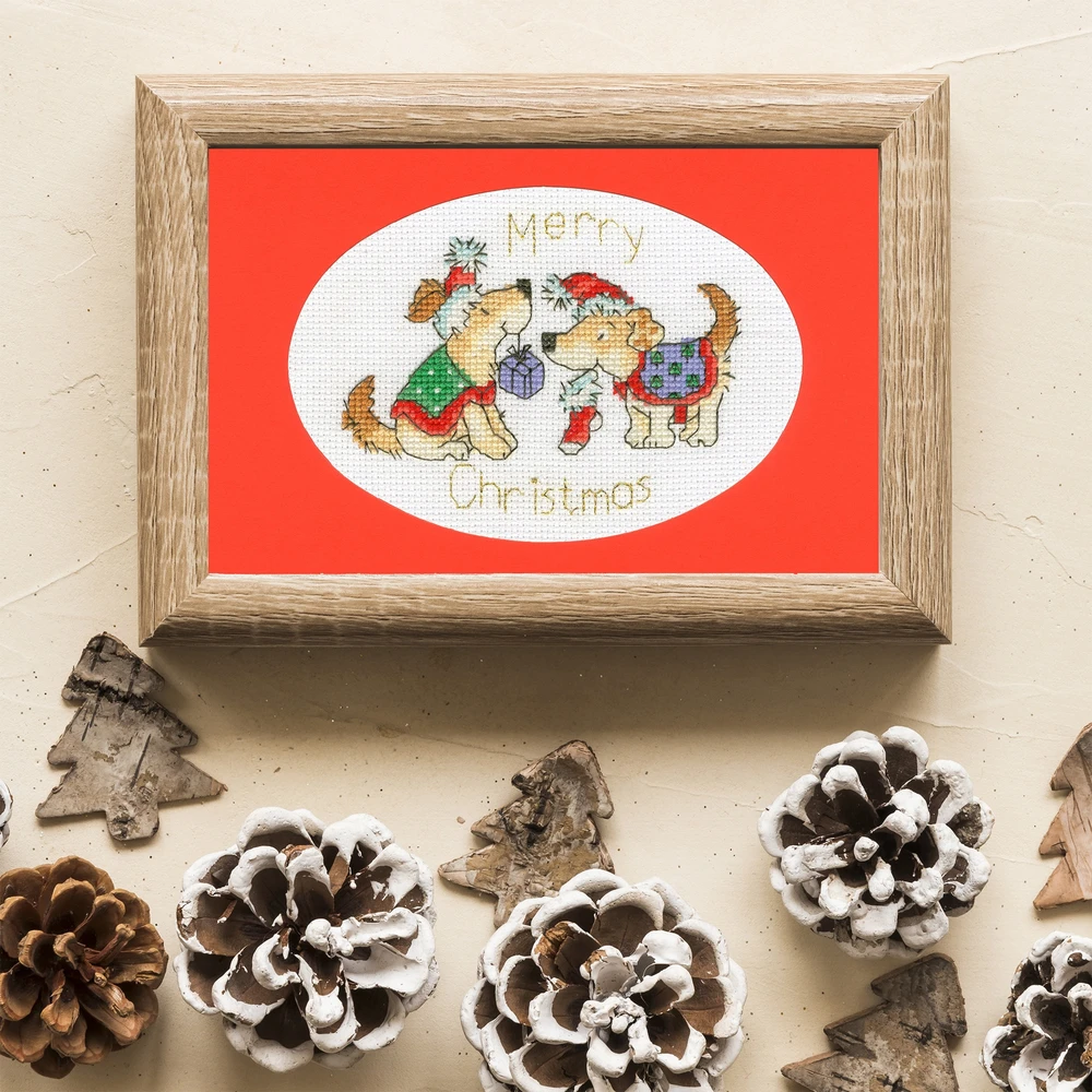 Bothy Threads Cross stitch "Christmas Card - Christmas Treats" XMAS66 13x9 cm