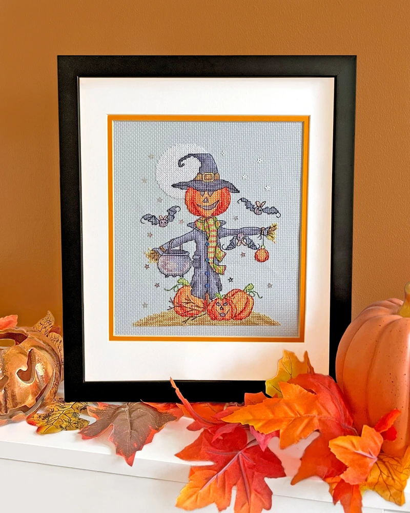 Bothy Threads Cross stitch kit "All Hallows' Jack" XKTB22 15x18 cm