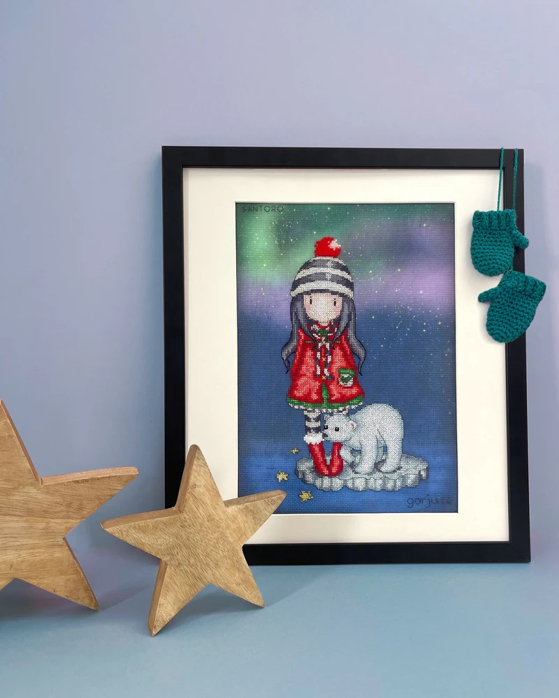 Bothy Threads Cross stitch kit "Aurora" XG46 22x30.5 cm