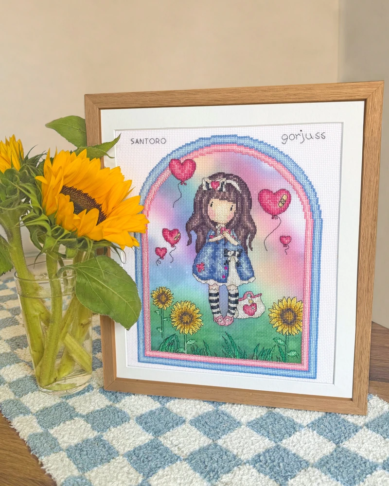 Bothy Threads Cross stitch kit "Be Kind To Yourself" XG56 22x27 cm