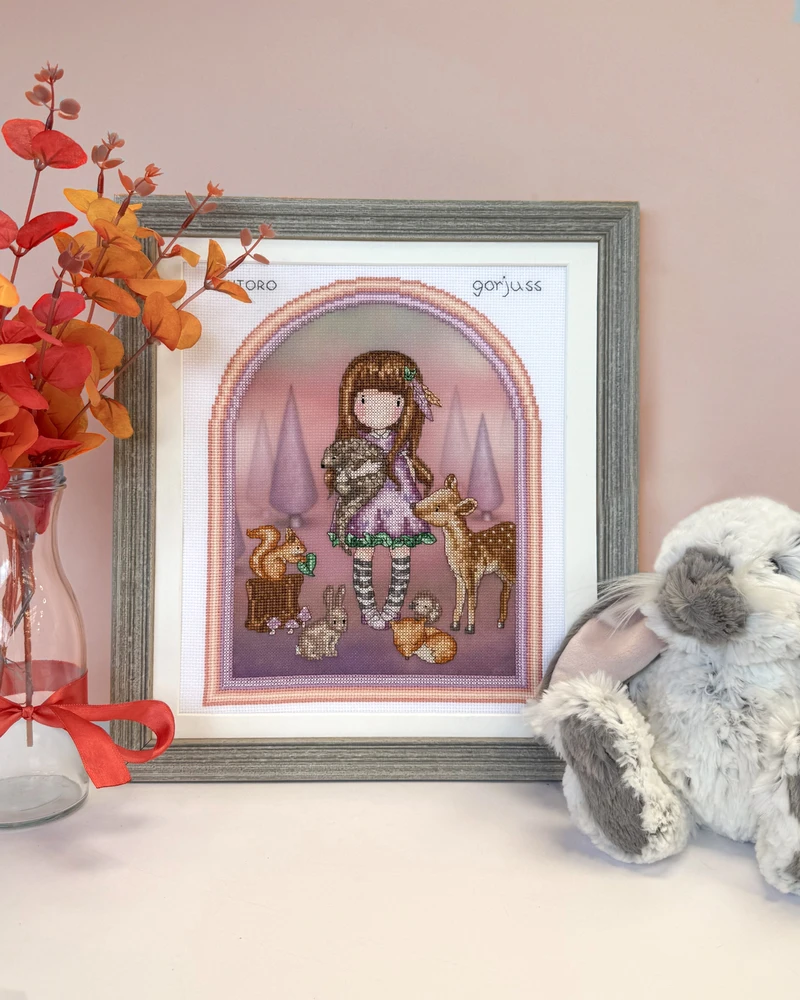 Bothy Threads Cross stitch kit "Be Kind To All Creatures" XG57 22x27 cm