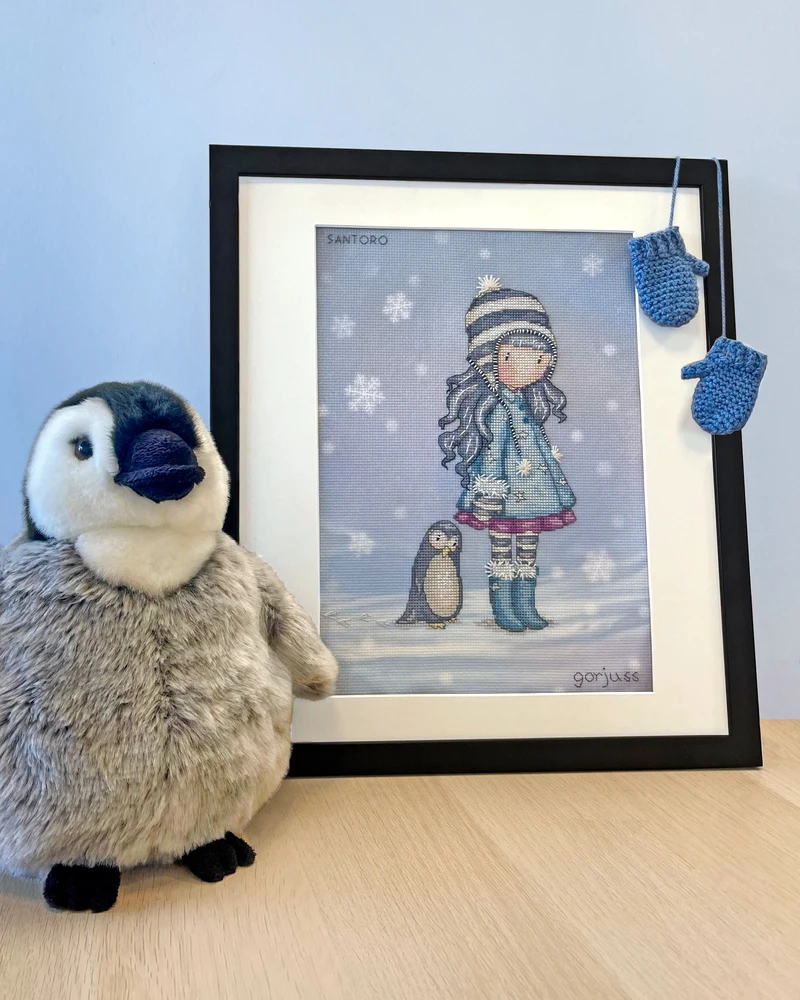 Bothy Threads Cross stitch kit "Blizzard" XG49 22x30.5 cm