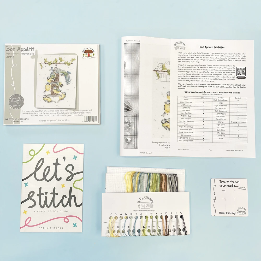 Bothy Threads Cross stitch kit "Bon Appétit" XHD150 23x32 cm