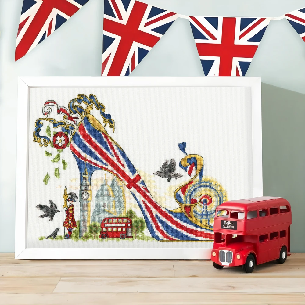 Bothy Threads Cross stitch kit "Britannia" XSK23 28x20 cm