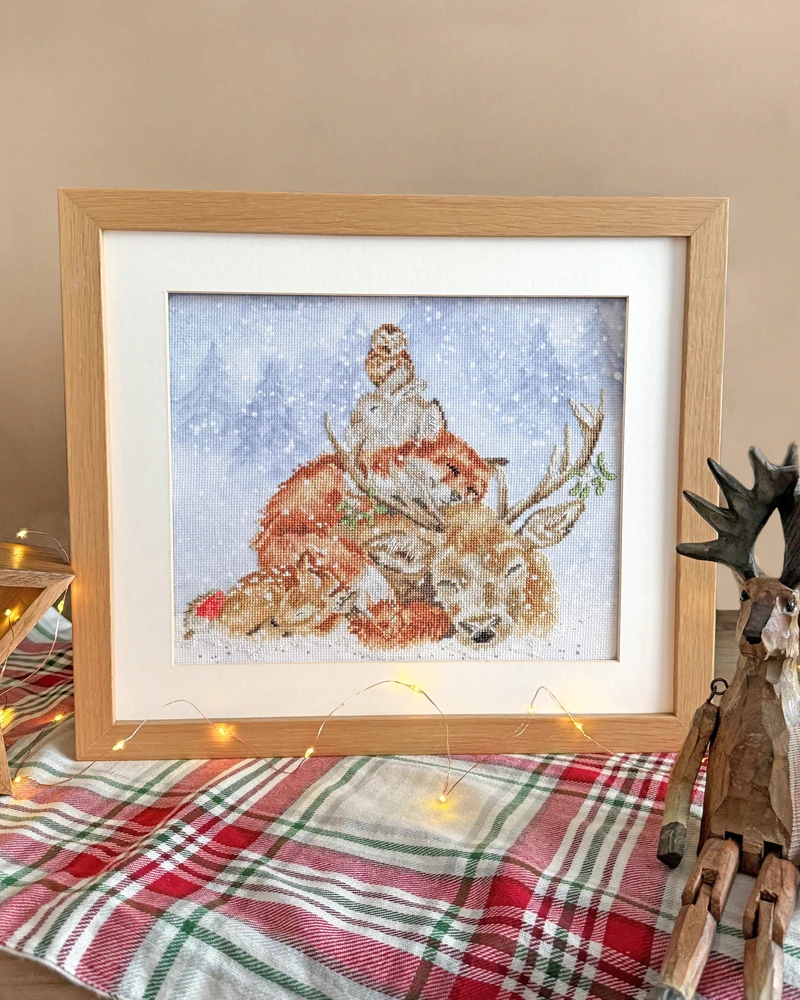 Bothy Threads Cross stitch kit "Comfort And Joy" XHD157 30x30 cm