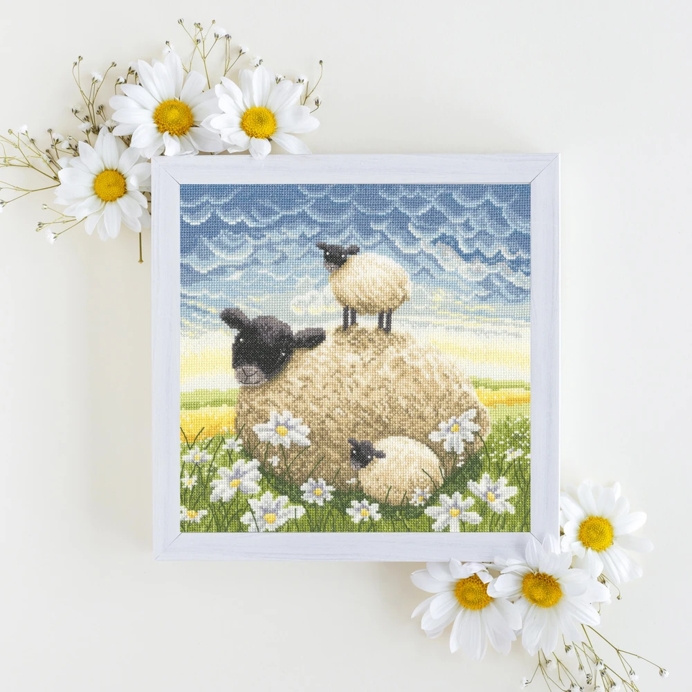 Bothy Threads Cross stitch kit "Double Trouble" XLP6 26x26 cm
