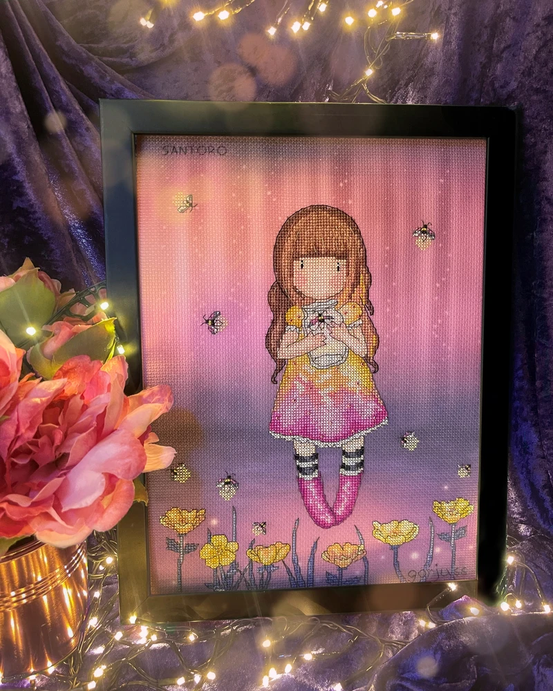 Bothy Threads Cross stitch kit "Firefly Dawn" XG51 22x30.5 cm