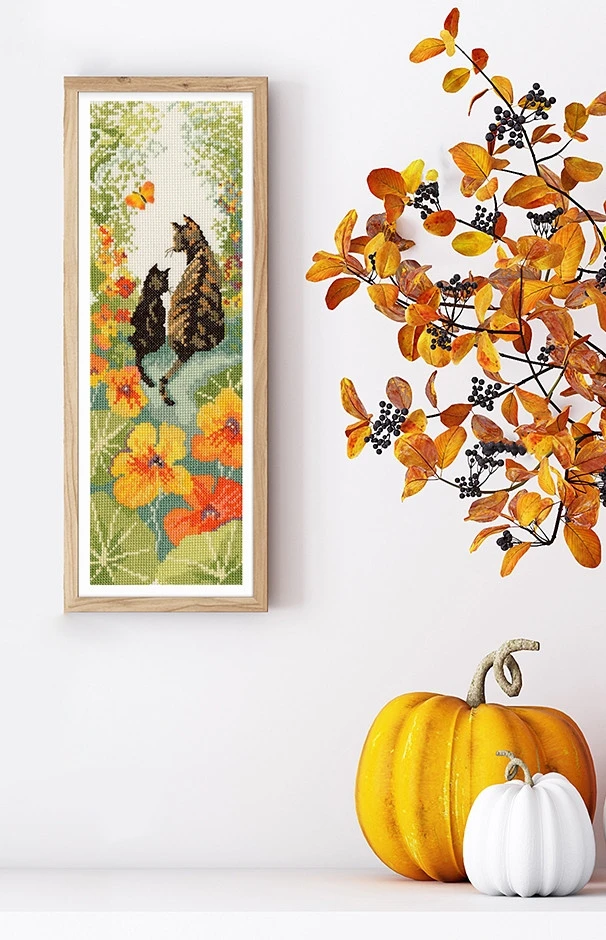 Bothy Threads Cross stitch kit "Follow Me 1" XFM1 11x33 cm
