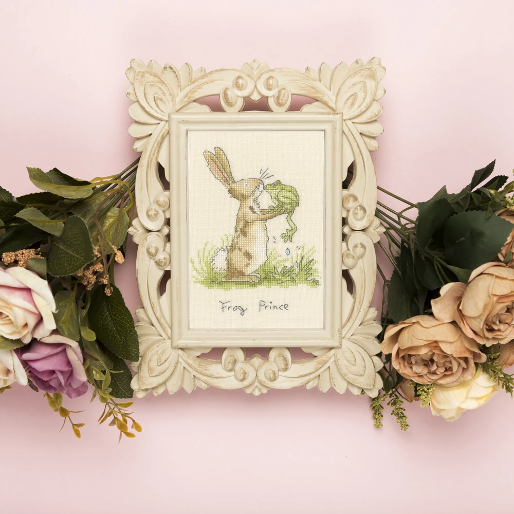 Bothy Threads Cross stitch kit "Frog Prince" XAJ25 14x19 cm