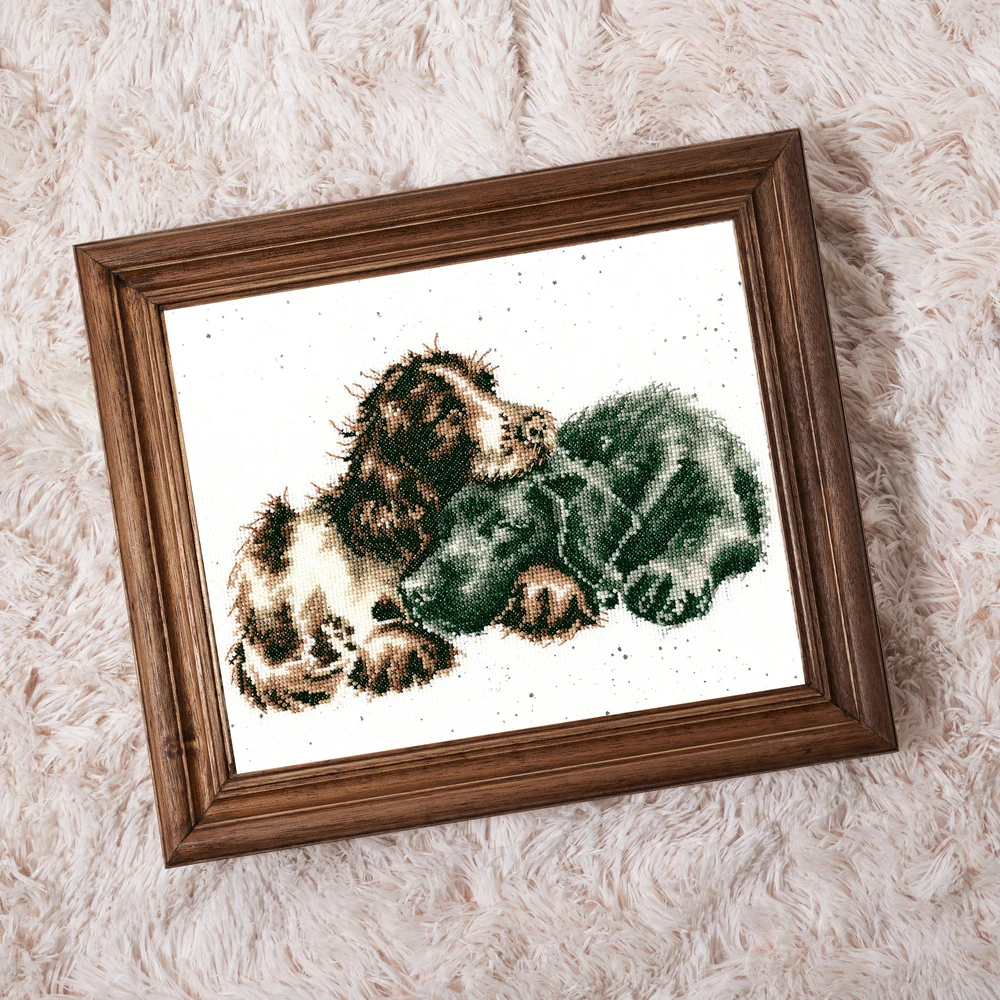 Bothy Threads Cross stitch kit "Growing Old Together" XHD104 26x26 cm