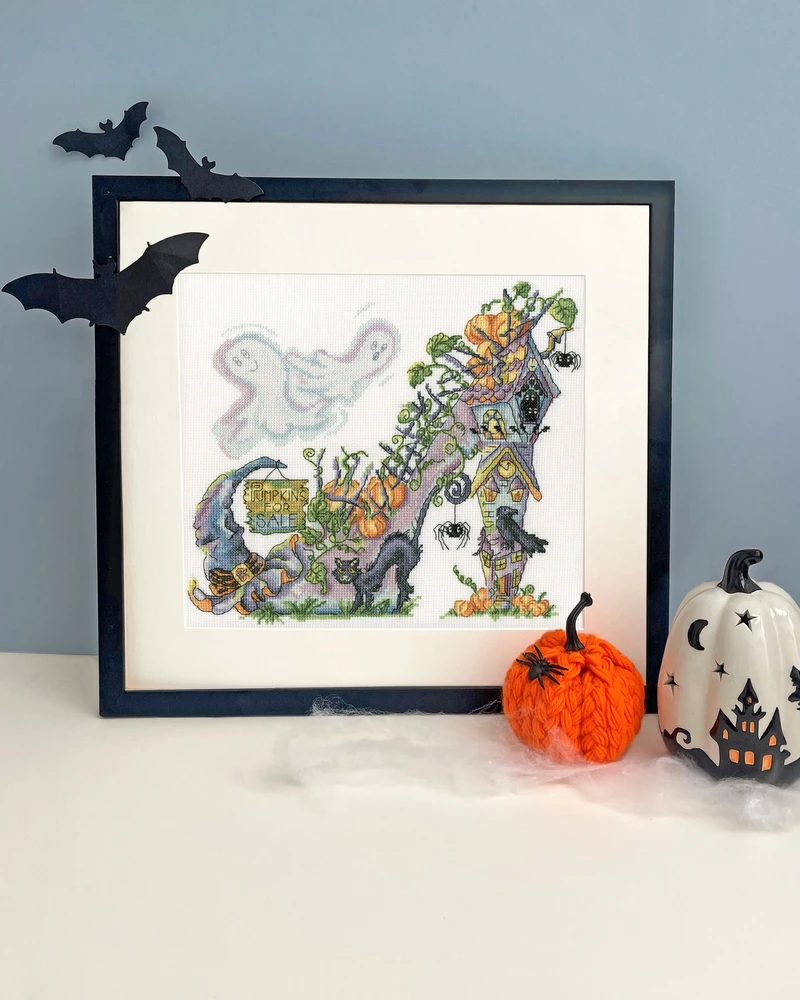Bothy Threads Cross stitch kit "Hallowed Souls" XSK31 28x25 cm