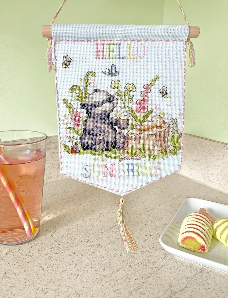 Bothy Threads Cross stitch kit "Hello Sunshine" XKG19 20 xx 24 cm
