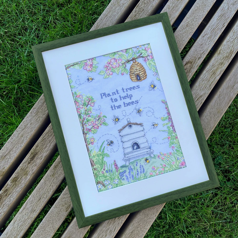 Bothy Threads Cross stitch kit "Help The Bees" XAL15 26x38 cm