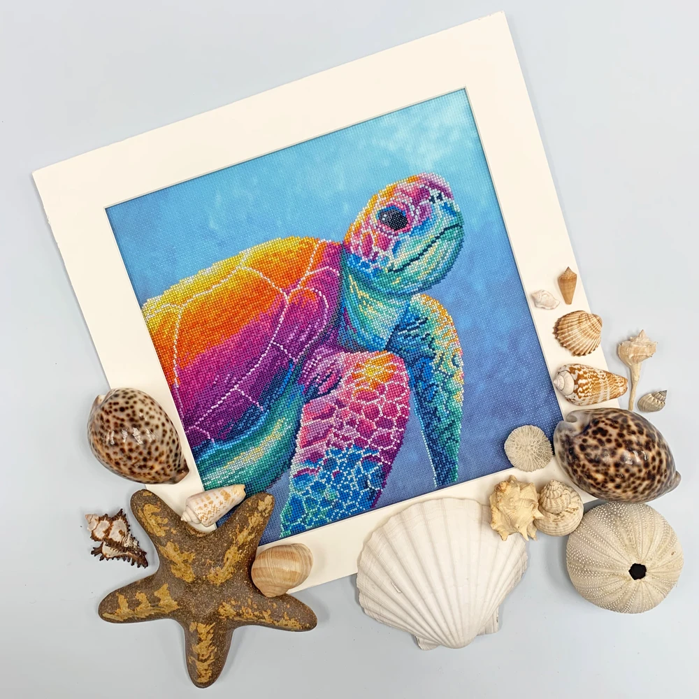Bothy Threads Cross stitch kit "Imagine" XRF5 26x26 cm