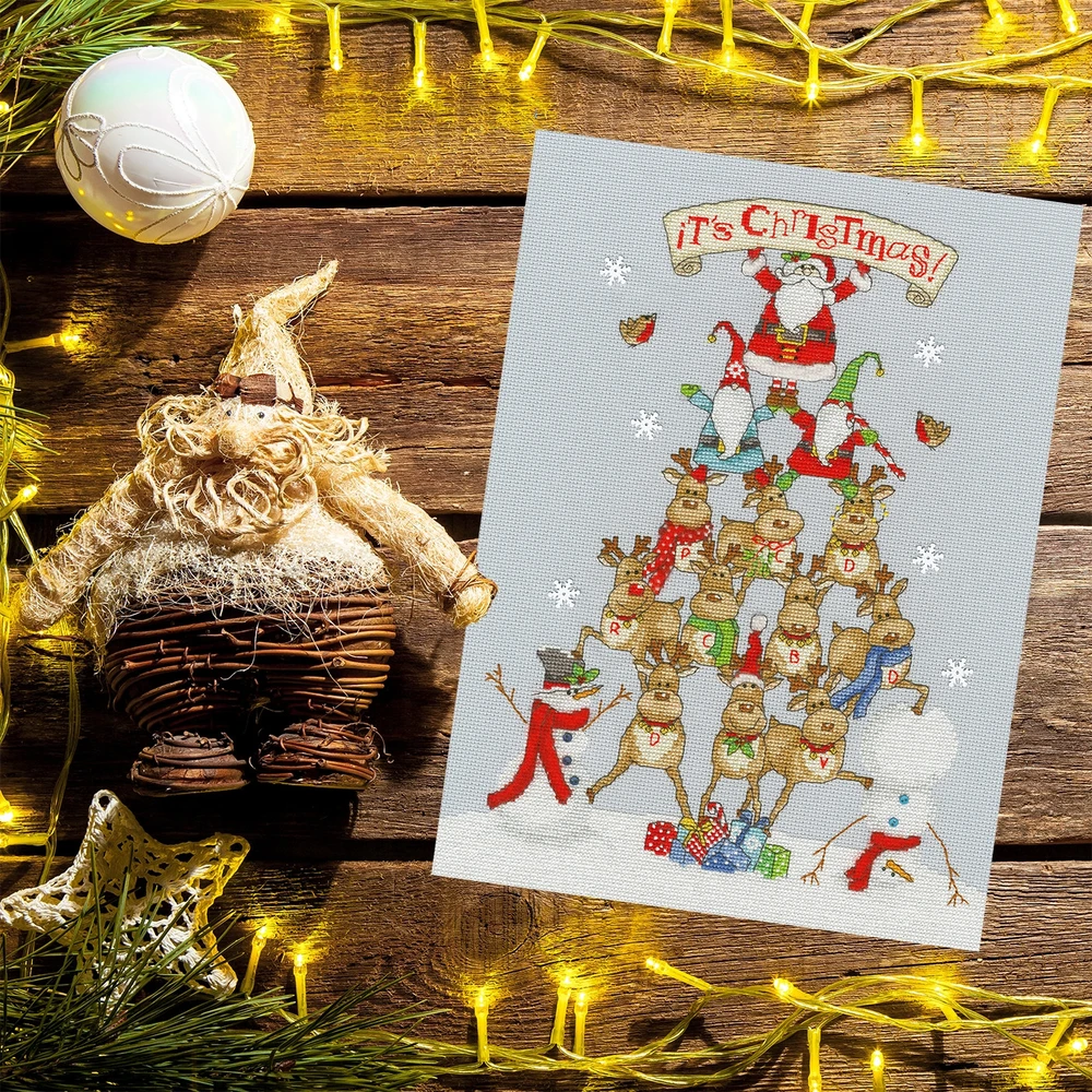 Bothy Threads Cross stitch kit "It's Christmas!" XKTB7 23x31 cm