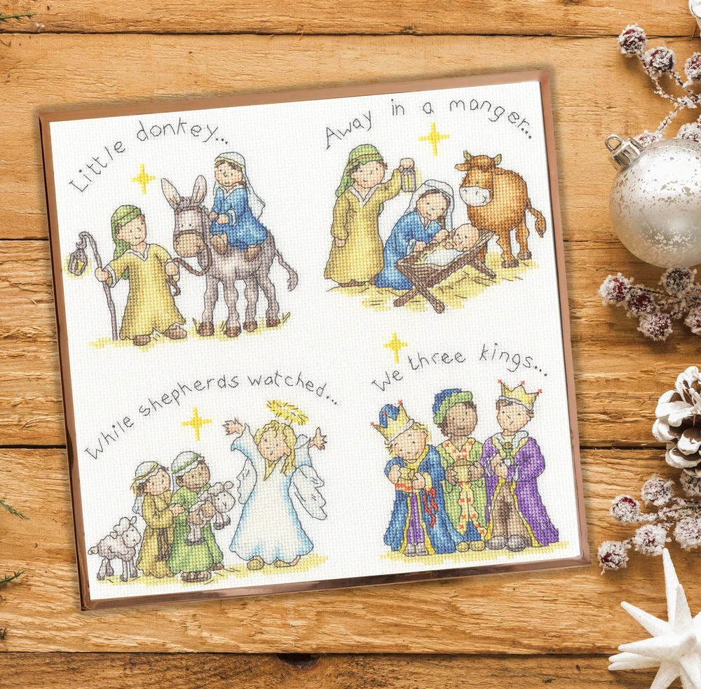 Bothy Threads Cross stitch kit "Little Donkey…" XKG10 28x26 cm