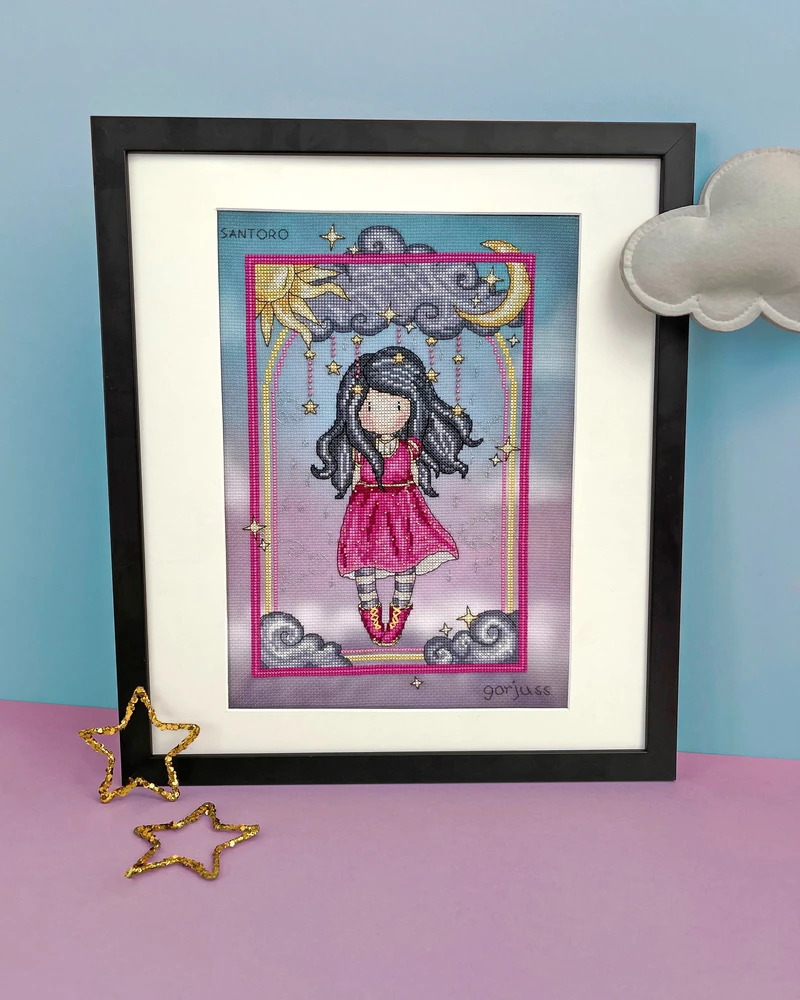 Bothy Threads Cross stitch kit "Little Storm Cloud" XG43 22x30.5 cm
