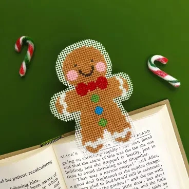 Bothy Threads Cross stitch kit "Merry - Gingerbread" HOP6 10x13 cm