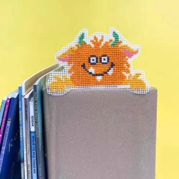 Bothy Threads Cross stitch kit "Mini Monsters - Ozzy" HOP4 14x9 cm