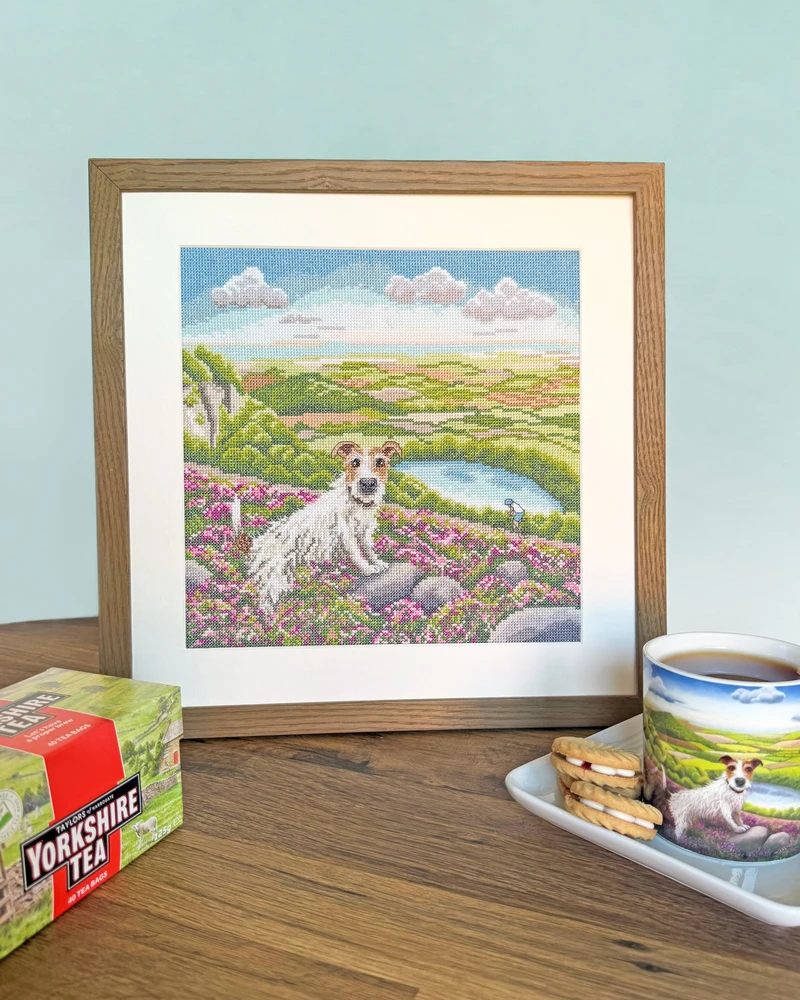 Bothy Threads Cross stitch kit "One Vet And His Dog" XLP25 26x26 cm