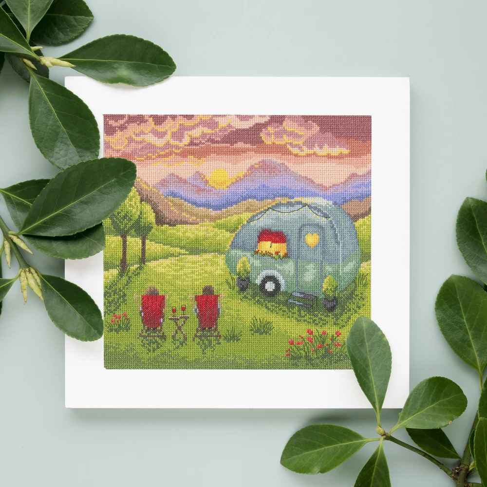 Bothy Threads Cross stitch kit "Our Happy Place" XLP1 26x26 cm
