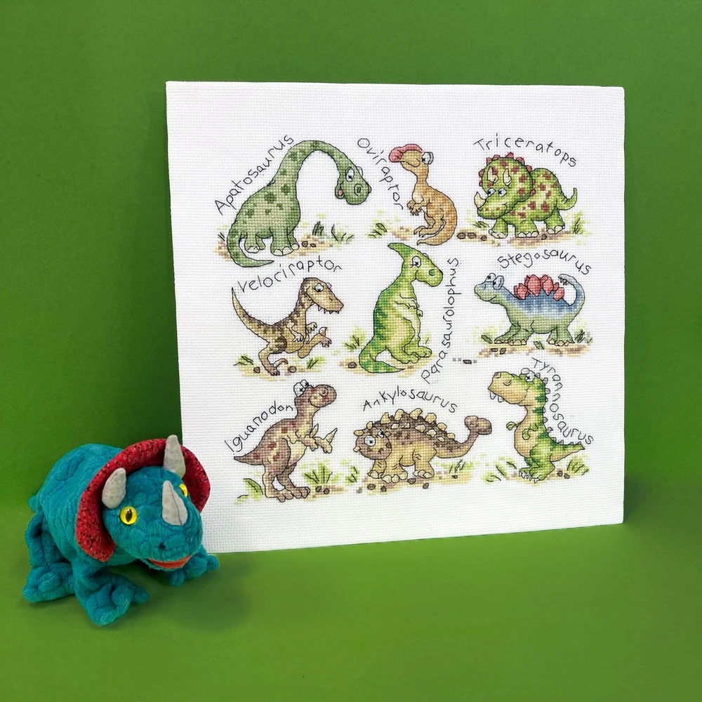 Bothy Threads Cross stitch kit "Raar!" XKG14 26x26 cm