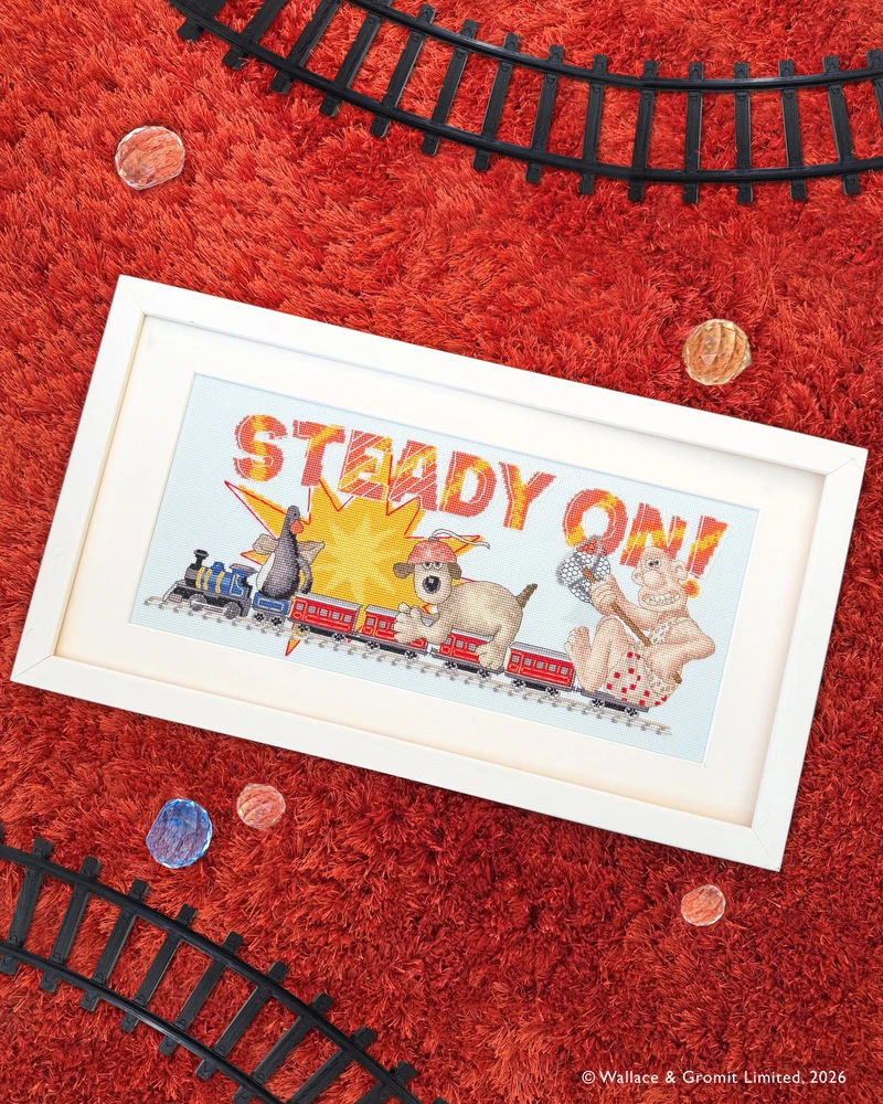 Bothy Threads Cross stitch kit "Steady On!" XWG5 38x16 cm