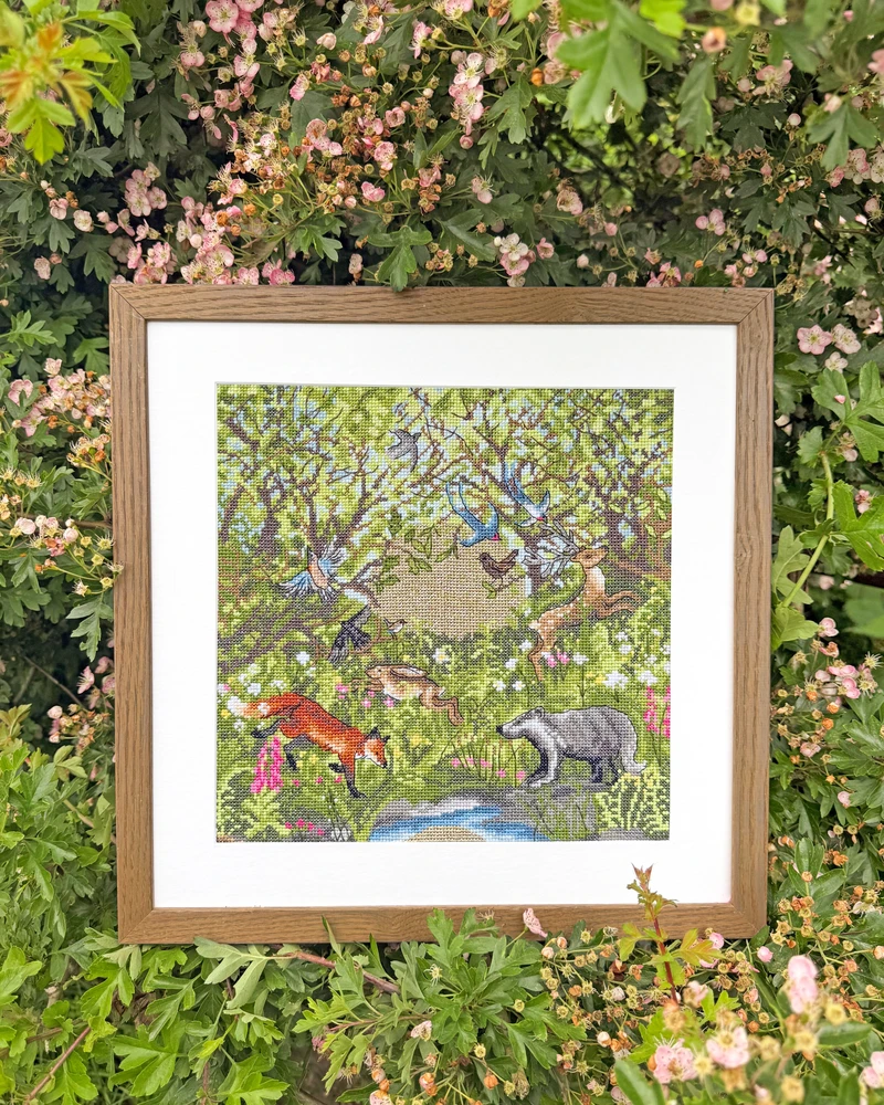 Bothy Threads Cross stitch kit "Summer Solstice" XDD14 26x26 cm