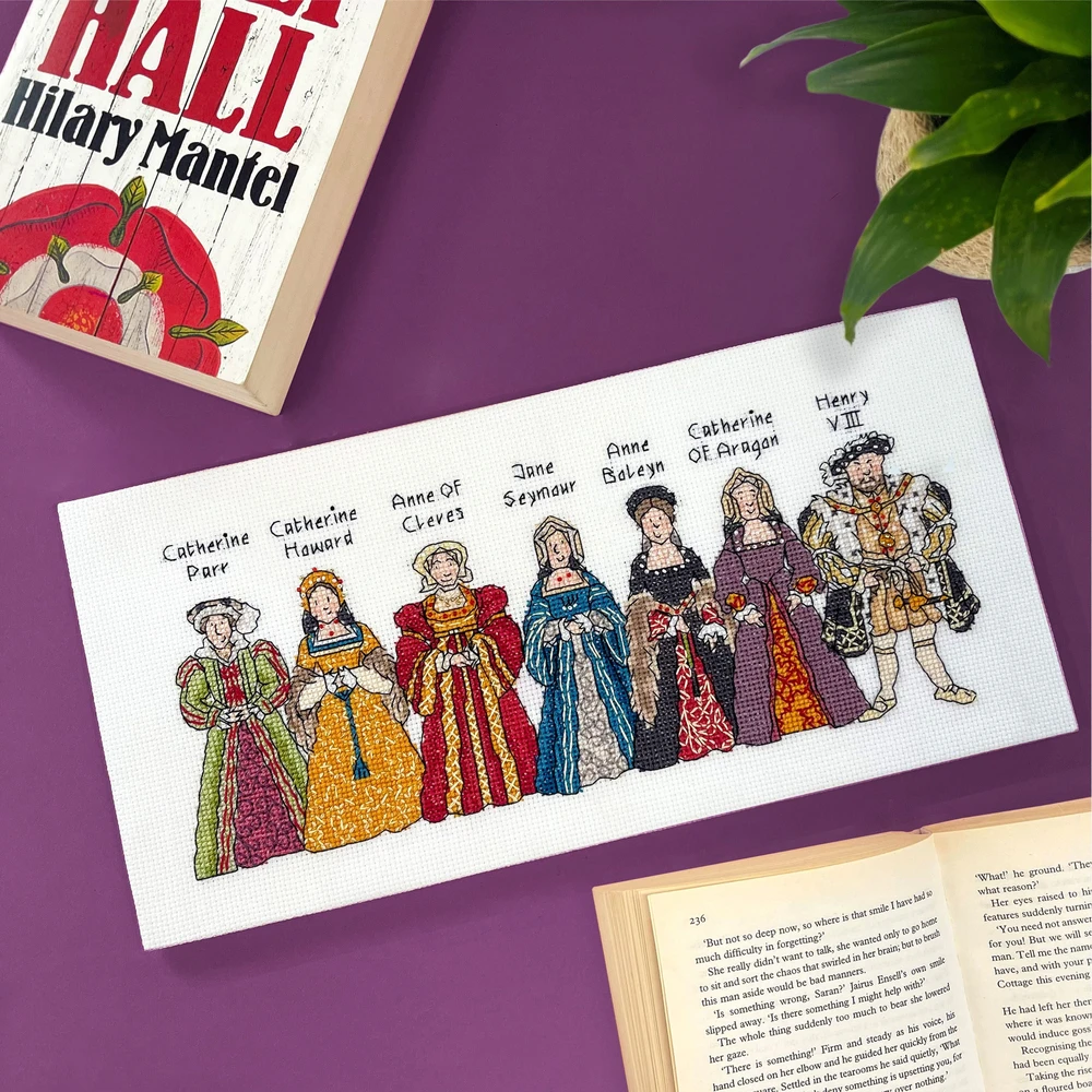 Bothy Threads Cross stitch kit "The Tudor Roses" XAG5 31x13 cm