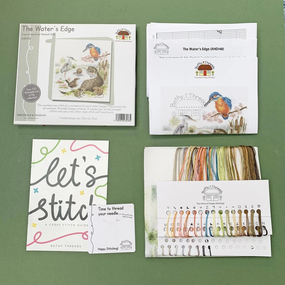 Bothy Threads Cross stitch kit "The Vanduo's Edge" XHD148 28x31 cm