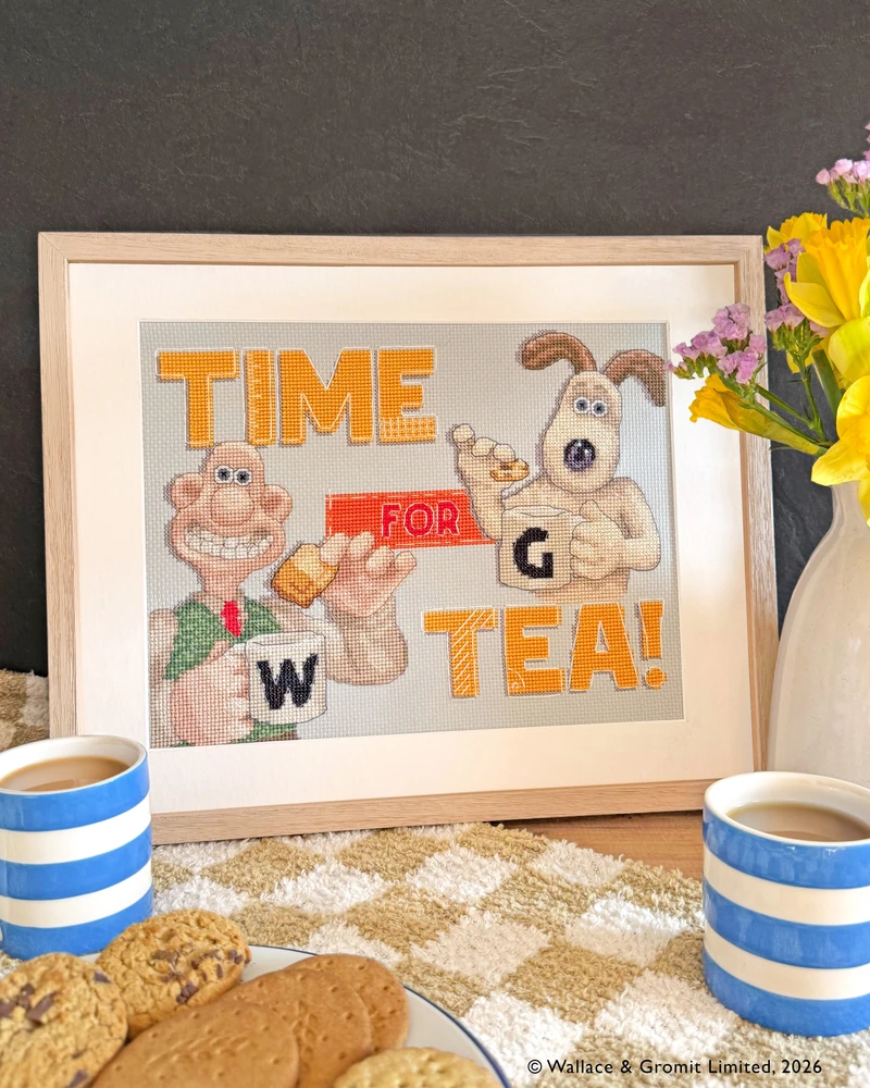 Bothy Threads Cross stitch kit "Time For Tea!" XWG2 26x20 cm