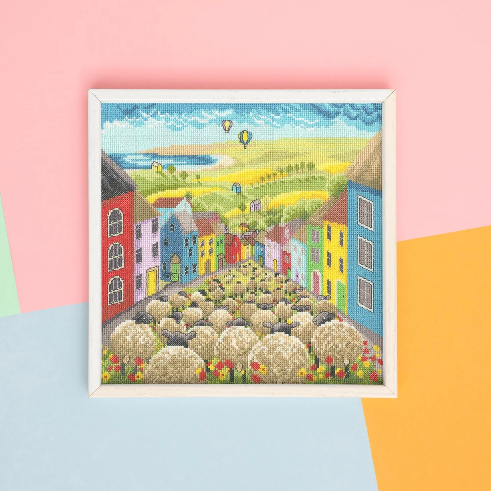 Bothy Threads Cross stitch kit "Wool Meet Again" XLP8 26x26 cm