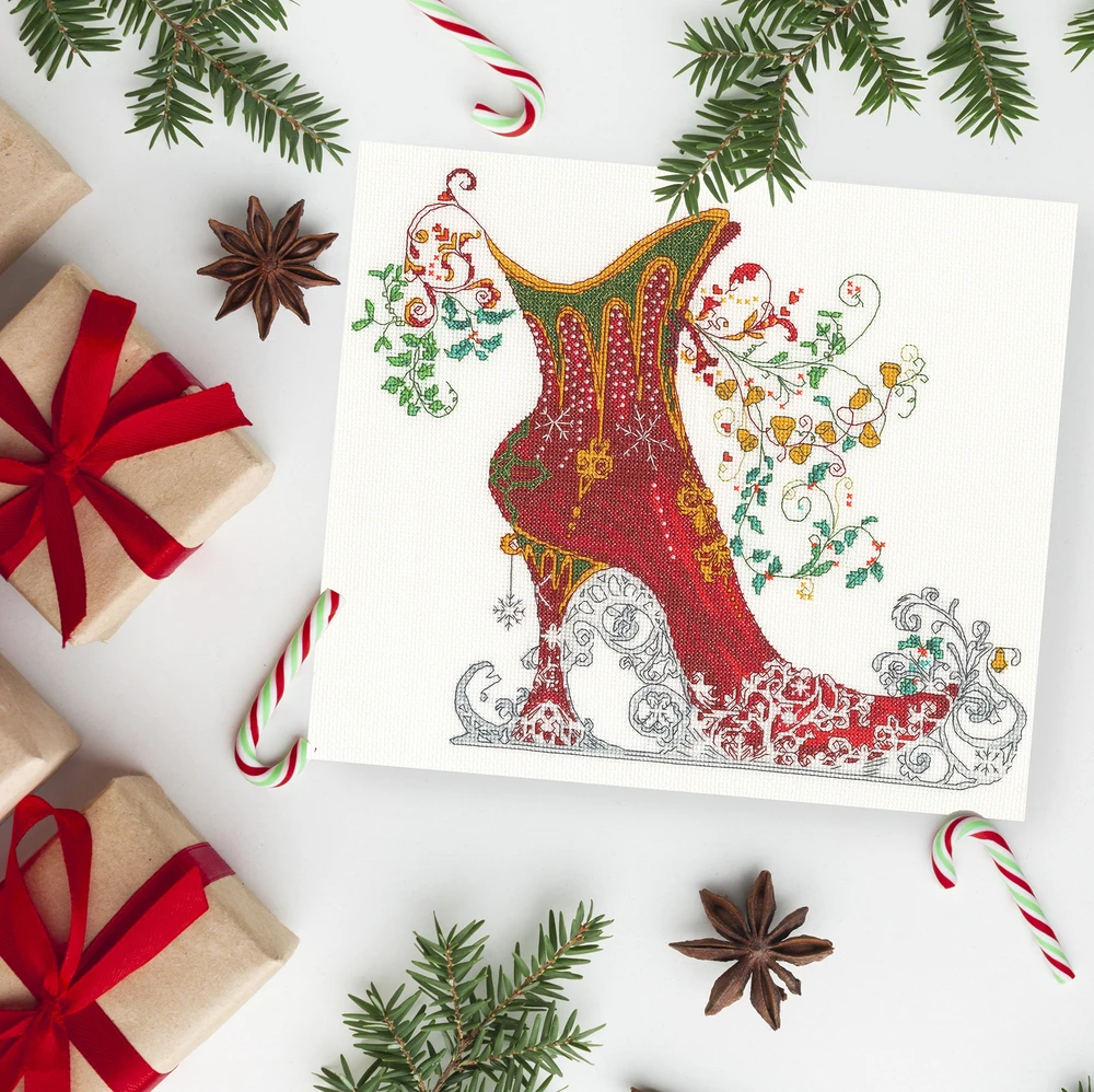 Bothy Threads Cross stitch kit "Yuletide" XSK15 28x24 cm