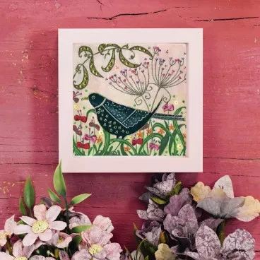 Bothy Threads Embroidery kit "Blackbird" ELH1 16x16 cm