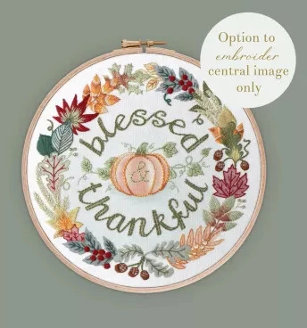 Bothy Threads Embroidery kit "Blessed And Thankful" ECA3 22x22 cm