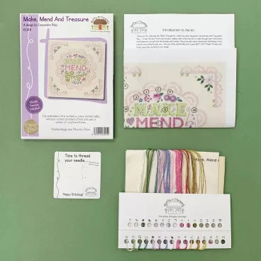 Bothy Threads Embroidery kit "Make, Mend And Treasure" ECA10 24x24 cm