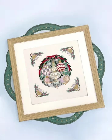 Bothy Threads Embroidery kit "Sparkle And Shine" ECA8 22x22 cm